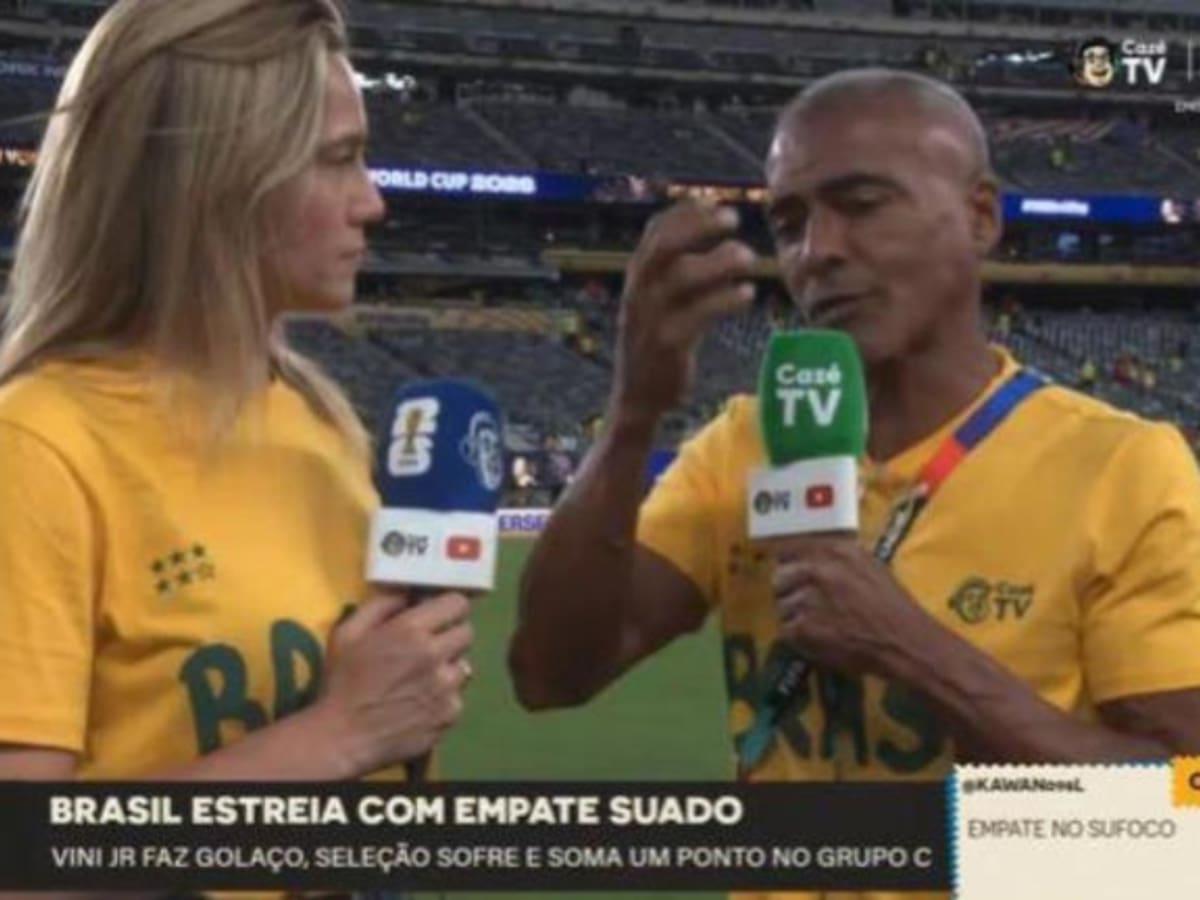 Romario causa polémica por duro comentario en vivo a periodista brasileña: “Quien no sabe de fútbol...”