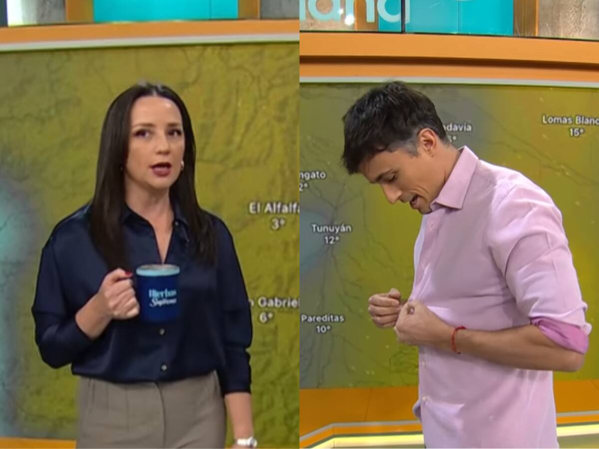 “Me da calor”: Roberto Cox se sale del libreto, comienza a ‘desnudarse’ y muestra detallito clave a Andrea Arístegui