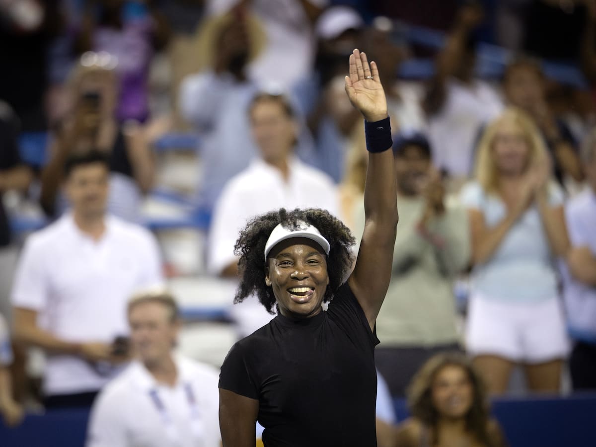 Con 45 años y tras dos años inactiva, Venus Williams volvió a ganar un partido en la WTA