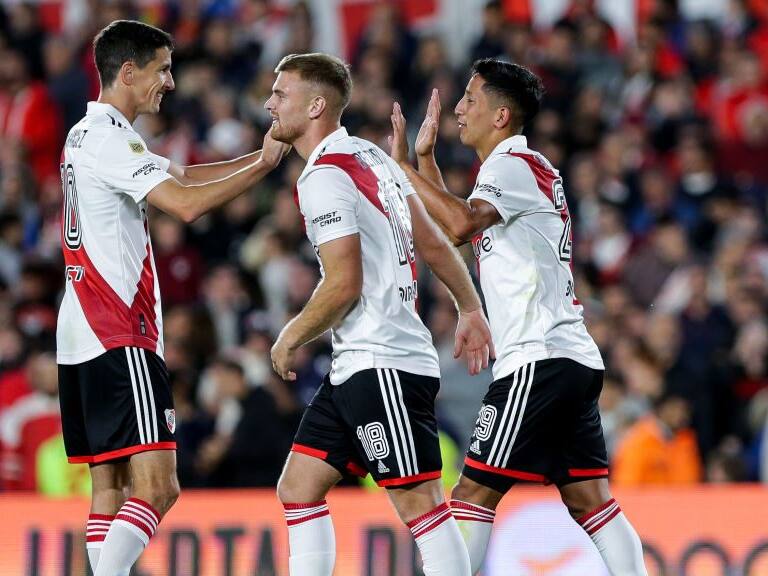 Con Paulo Díaz en cancha, River Plate sigue intratable y ahora goleó a Gimnasia y Esgrima de La Plata