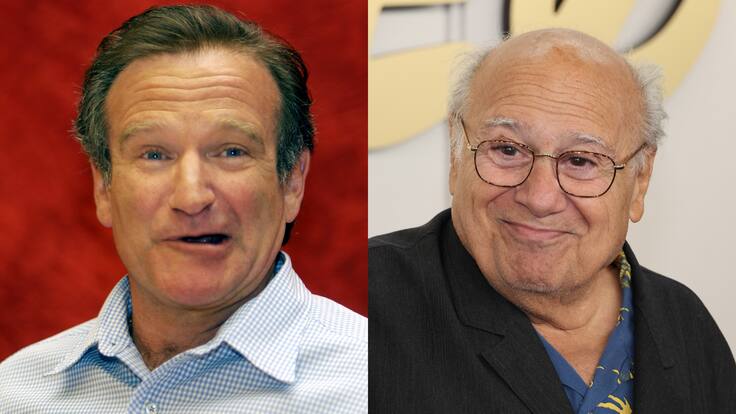 La vez que Robin Williams casi mató de la risa a Danny DeVito (literalmente): “Ni siquiera recuerdo el chiste, pero fue tan bueno que no podía parar”