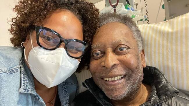 Hija de Pelé habló del estado de salud del astro brasileño