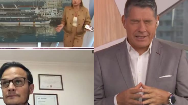 “Me la comí dobla...”: el peculiar chascarro que descolocó a periodistas de TV