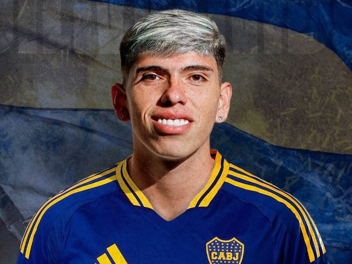 Ya es oficial: Carlos Palacios fue presentando como flamante refuerzo de Boca Juniors