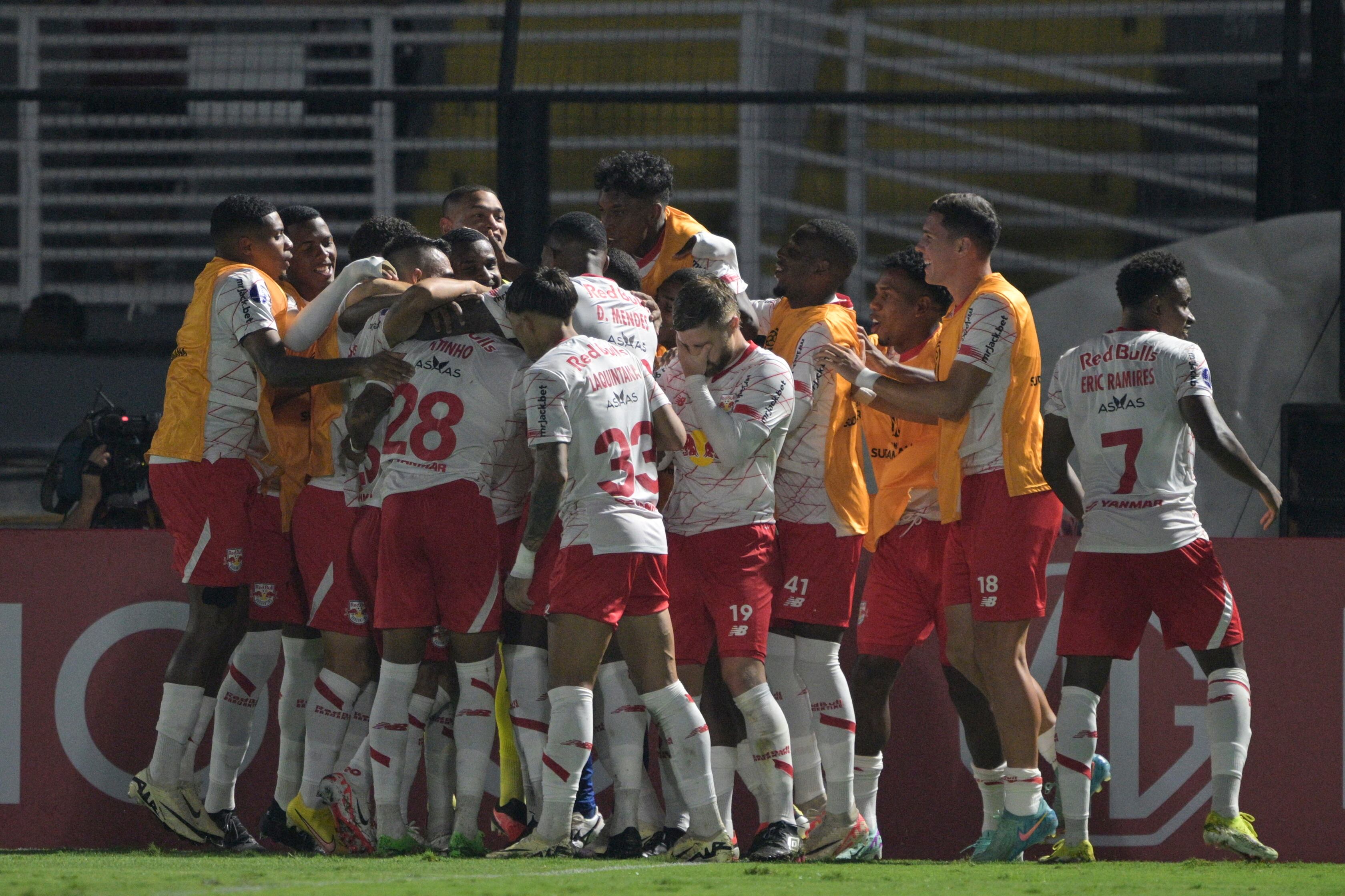 RB Bragantino celebró ante Coquimbo Unido por la Sudamericana | Getty Images