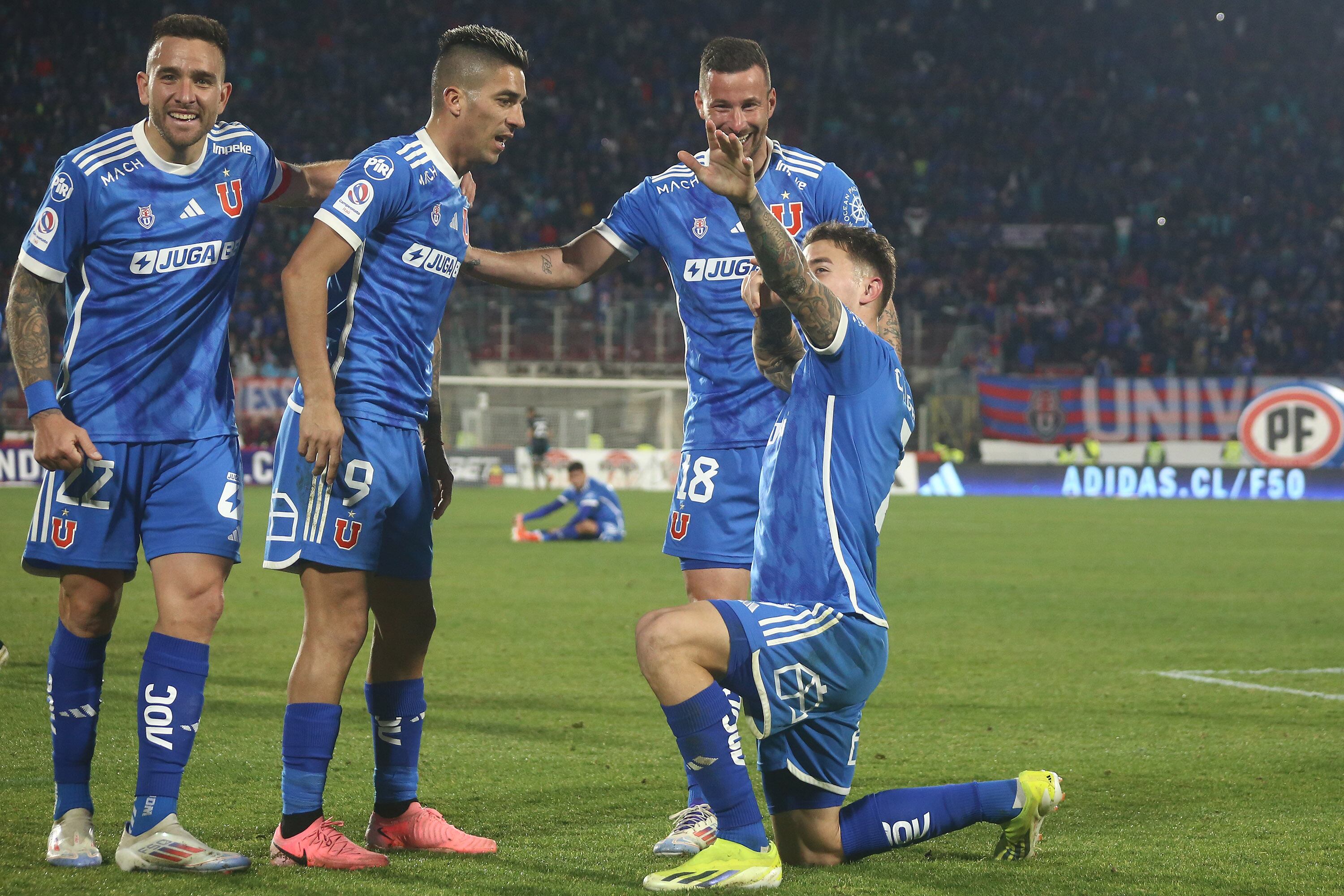 Buscando romper la racha en el Nacional: esta es la formación de la Universidad de Chile para el Superclásico 196 | Agencia Uno