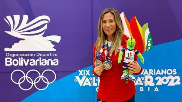 Anita Pinto, doble medallista en Valledupar 2022: "Venía sin expectativas"