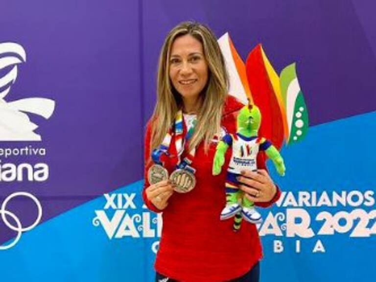 Anita Pinto, doble medallista en Valledupar 2022: "Venía sin expectativas"