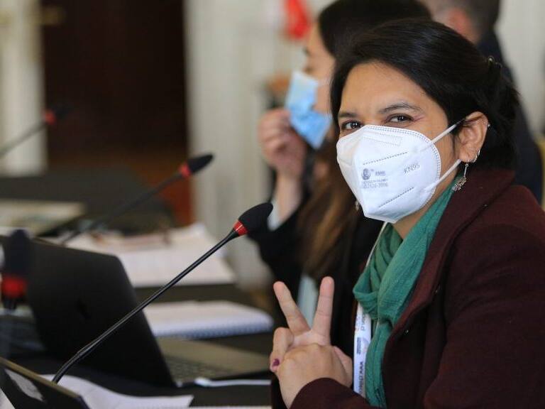 5 de Agosto de 2021 / SANTIAGOComisión de Descentralización, Equidad y Justicia Territorial en sala del Ex Congreso Nacional
En la foto: Cristina Dorador
FOTO: DIEGO MARTIN / AGENCIAUNO
