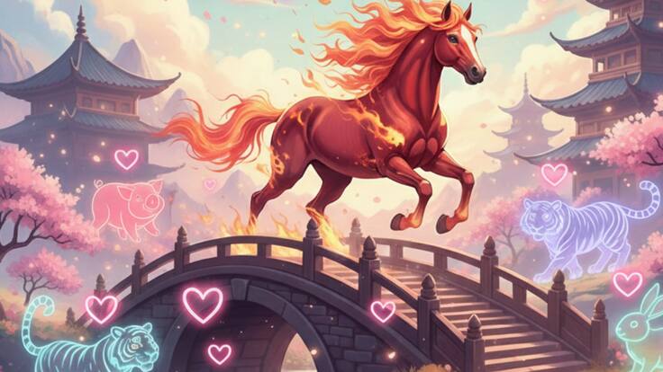 Año del Caballo de Fuego: estos 3 signos tendrán mucha suerte en el amor en 2026, según el horóscopo chino