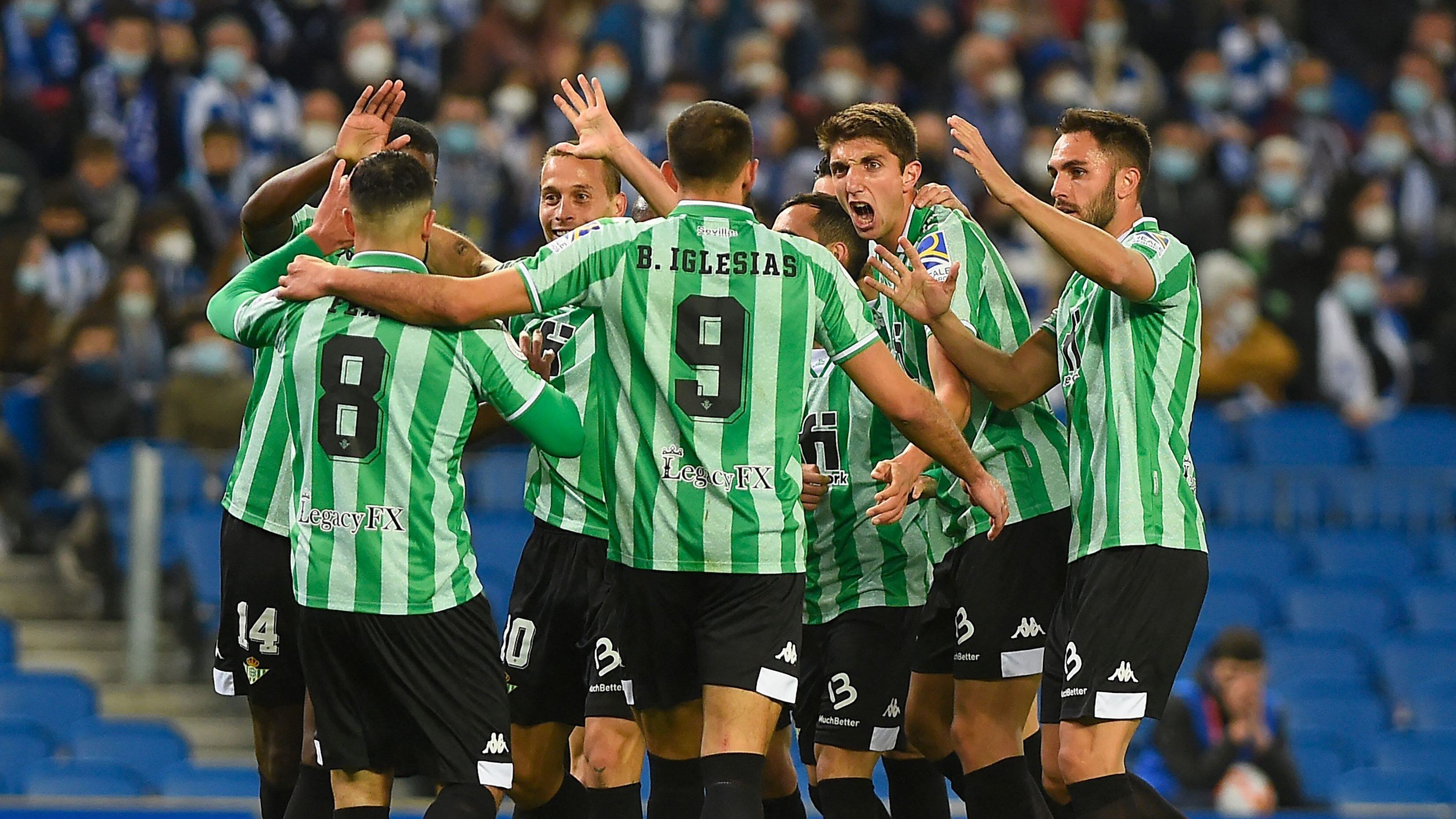 Real Betis se instaló entre los cuatro mejores de la Copa del Rey