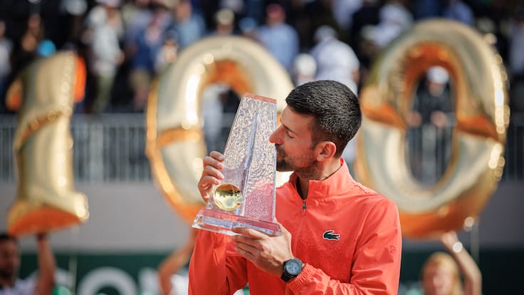 Novak Djokovic logra su título 100 a nivel ATP con una particular “coincidencia” que lo liga a Nicolás Massú