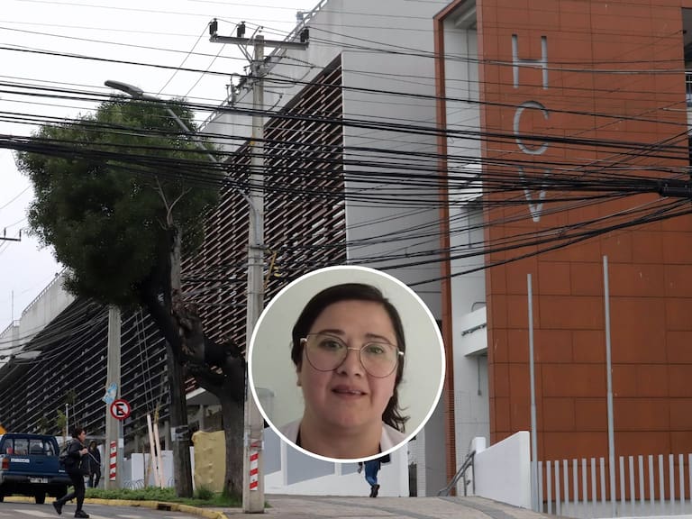 Foto de fondo: Agencia UNO | Foto de Loreto Maturana: Captura de YouTube Canal 2 / Chilena FM San Antonio