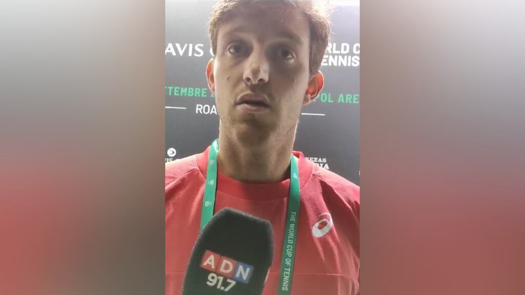 Nicolás Jarry se ilusiona en Copa Davis tras el triunfo ante Suecia: "Empezar bien da energía, alienta y te hace soñar"