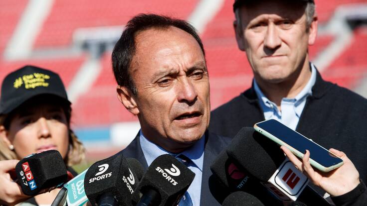 Ministro del Deporte, Jaime Pizarro, con ADN Deportes