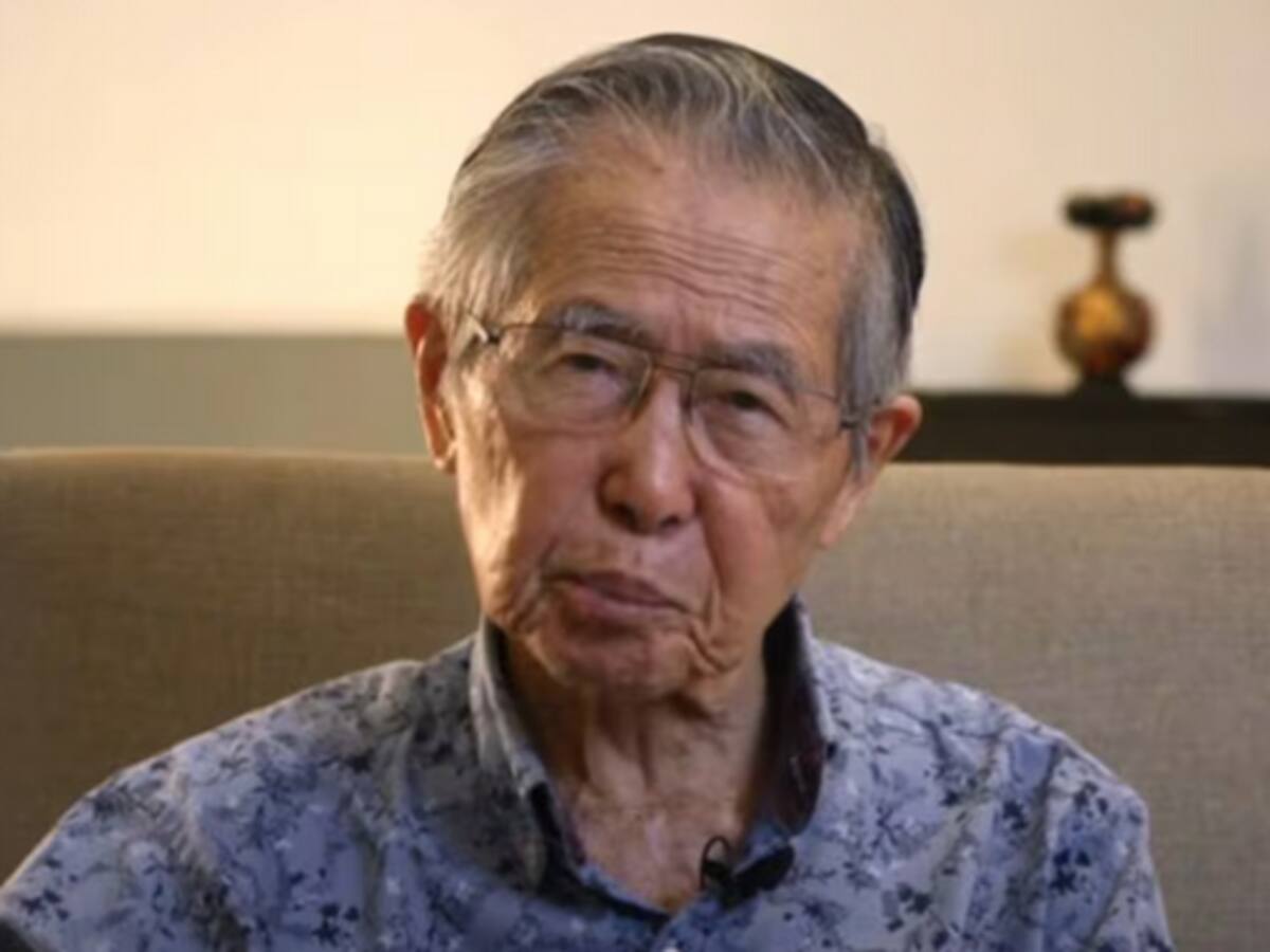 Alberto Fujimori anuncia que será candidato para las próximas elecciones presidenciales en Perú