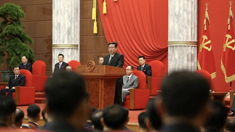 Kim Jong-un reapareció para hablar de la escasez de alimentos