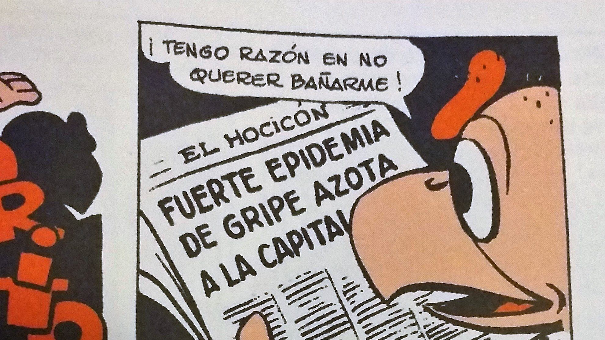 Condorito y "la epidemia"