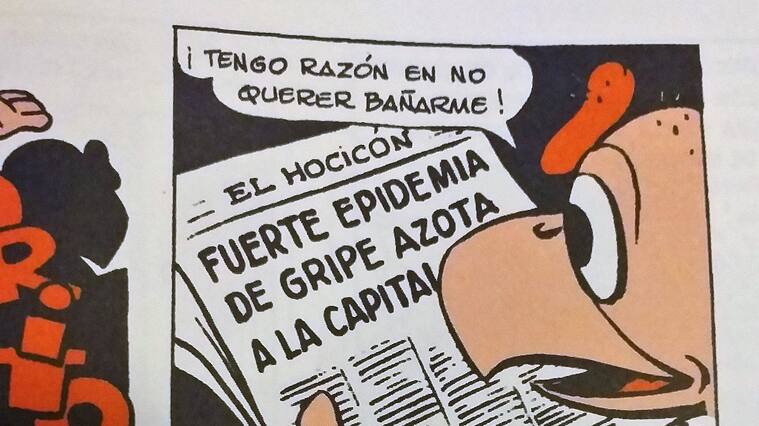 Condorito y "la epidemia"
