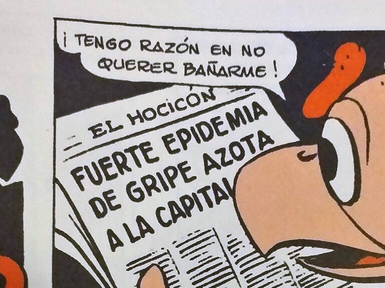 Condorito y "la epidemia"