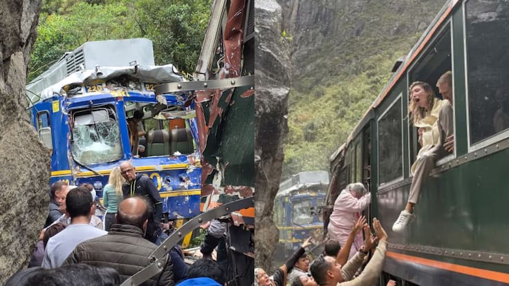 Tragedia en Machu Picchu: un muerto y 40 heridos deja choque frontal entre trenes turísticos