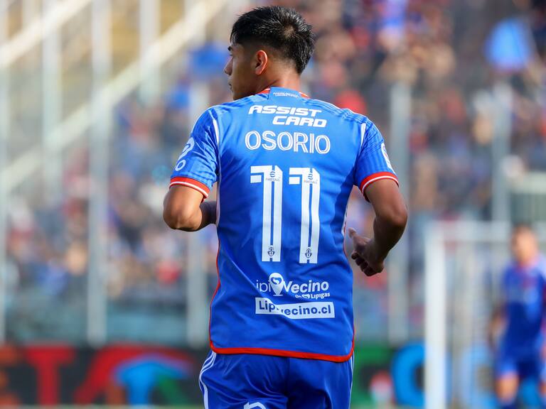 Darío Osorio fue el último en vestir la camiseta 11 de la U | Agencia Uno