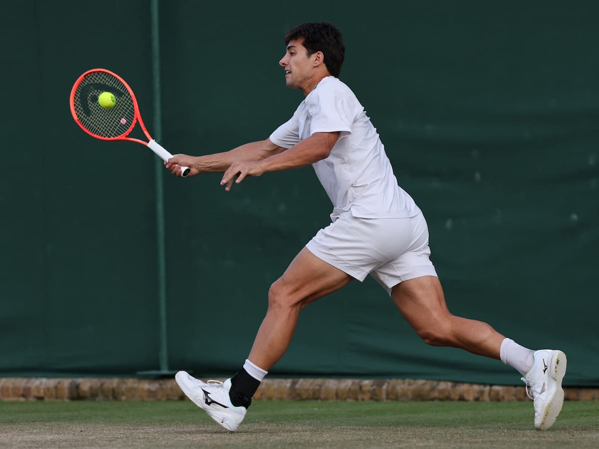 Garin tiene horario para reanudar este jueves 3 de julio su partido por la segunda ronda de Wimbledon