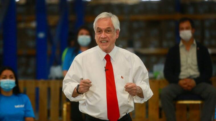 27 de noviembre del 2020/SANTIAGOEl Presidente de la República, Sebastián Piñera, encabeza encuentro con trabajadores y se refiere a las últimas cifras de empleo entregadas por el INE.
FOTO: JOSE ZUÑIGA/AGENCIAUNO