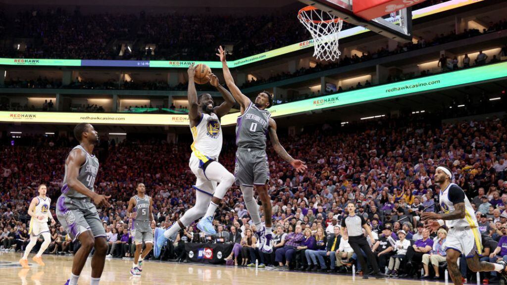 warriors v kings - nba playoffs