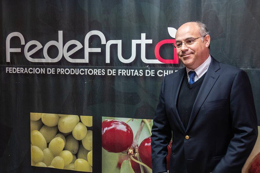 El presidente de Fedefruta, Jorge Valenzuela | X @sanagcl