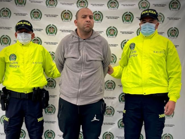Las primeras imágenes de la detención en Colombia del ciudadano venezolano que se mantenía prófugo por el homicidio de mayor Sánchez