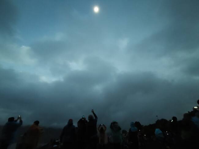 Eclipse total de Sol en Pucón