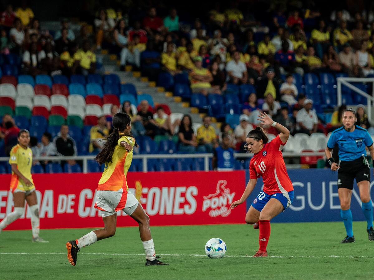 La Roja Femenina Sub 17 cae con Colombia y complica sus opciones de clasificar al Mundial