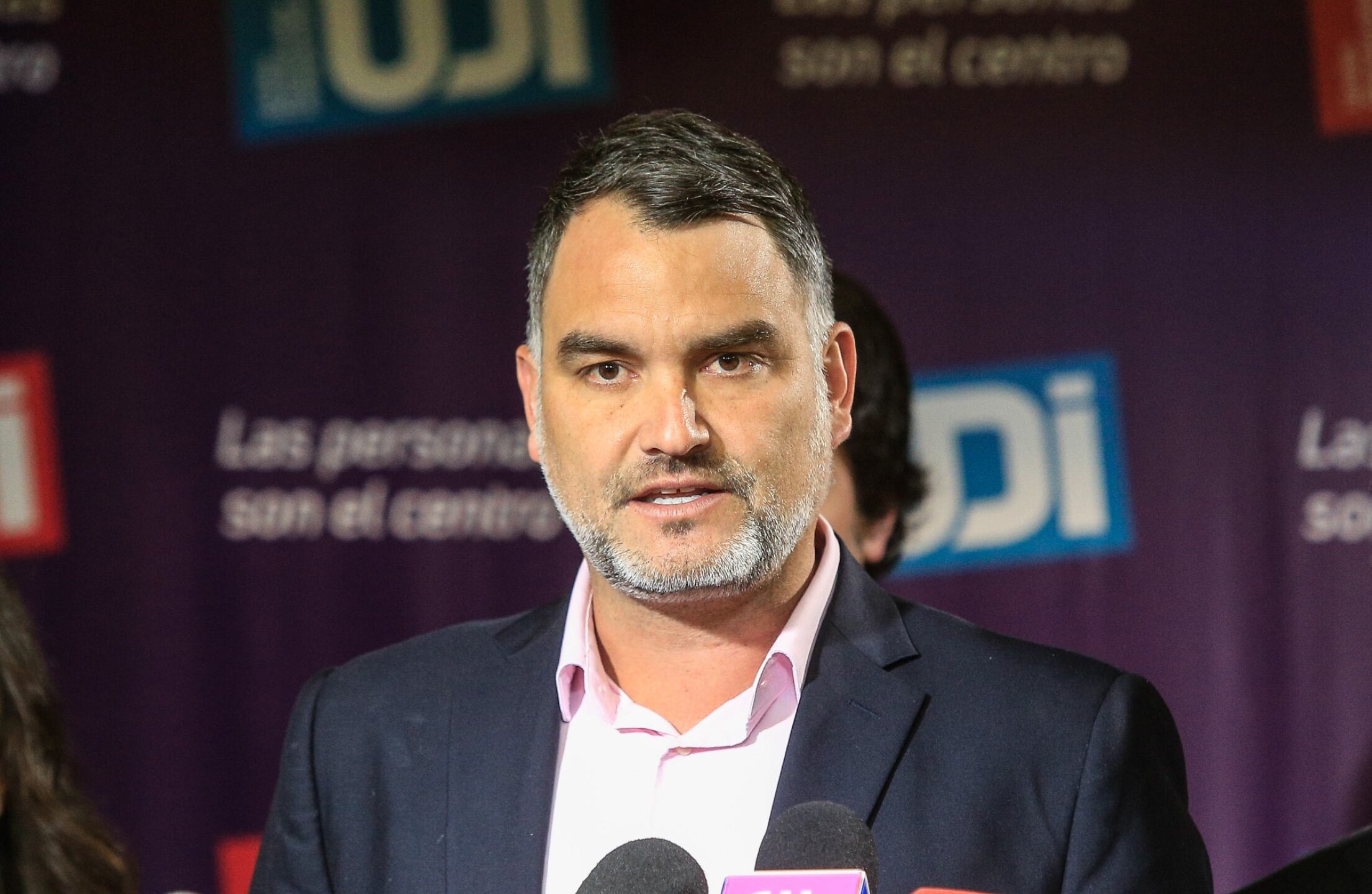 Agencia Uno | El ahora expresidente de la UDI, Javier Macaya