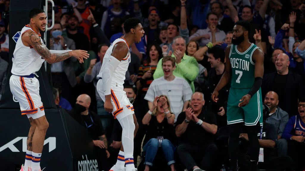 ¿El partido del año en la NBA? New York Knicks venció en doble alargue a Boston Celtics