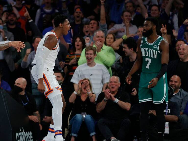 ¿El partido del año en la NBA? New York Knicks venció en doble alargue a Boston Celtics