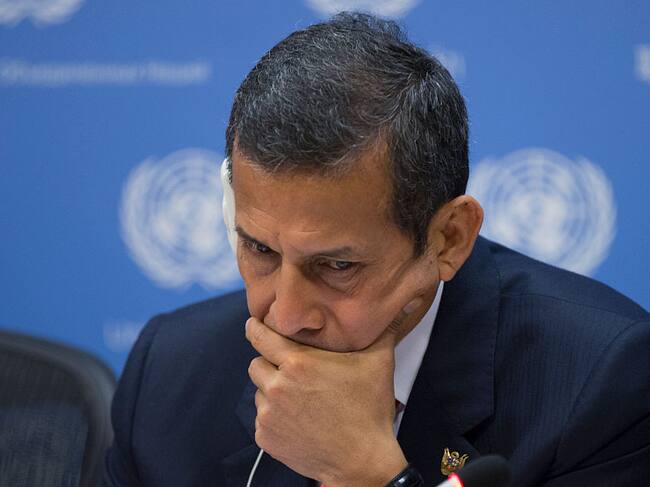 Ollanta Humala Tasso durante una visita a Nueva York