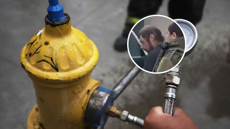 En plena emergencia: detienen a hombre que sacaba agua de grifos y cobraba por llenar envases en La Serena