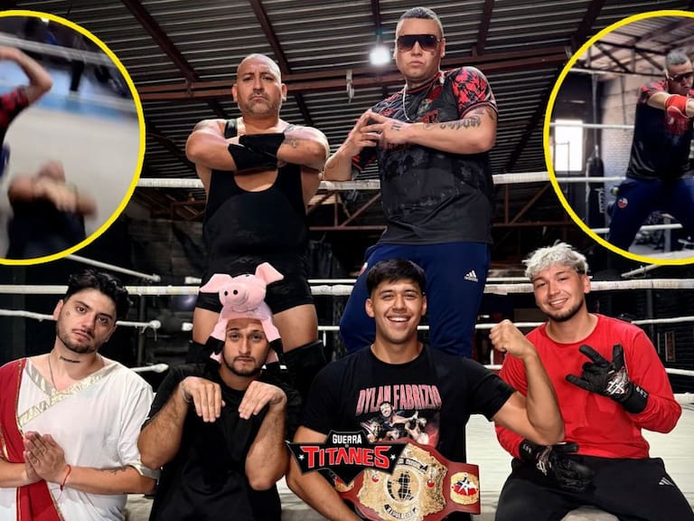 De la plaza al ring: Kaiser sorprende fuera del freestyle y entrena lucha libre junto a campeón mundial chileno