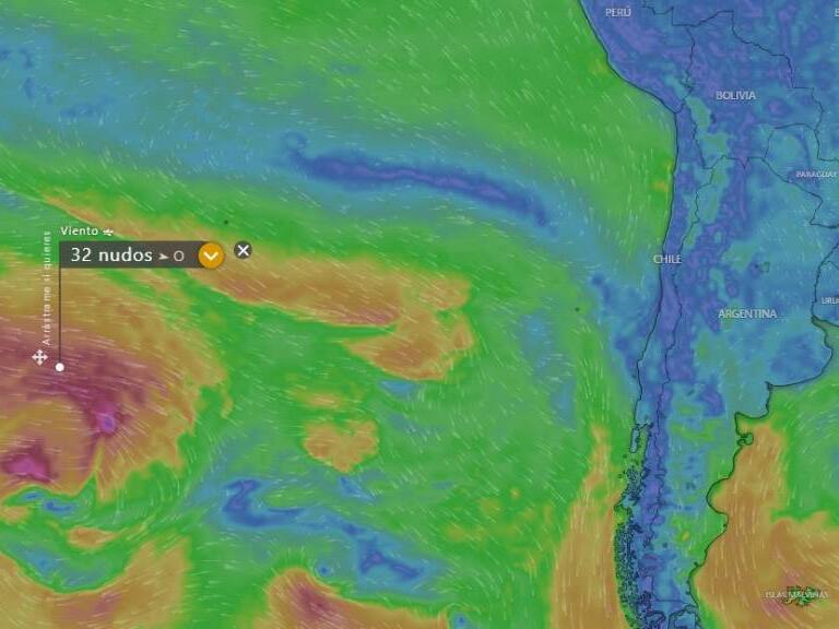 EN VIVO | Sigue en tiempo real el avance del sistema frontal que afectará a la zona centro sur del país