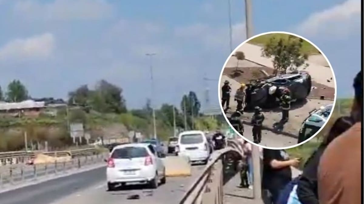 Tragedia en Buin: conductor muere tras volcar y caer con su vehículo a la ribera del río Maipo