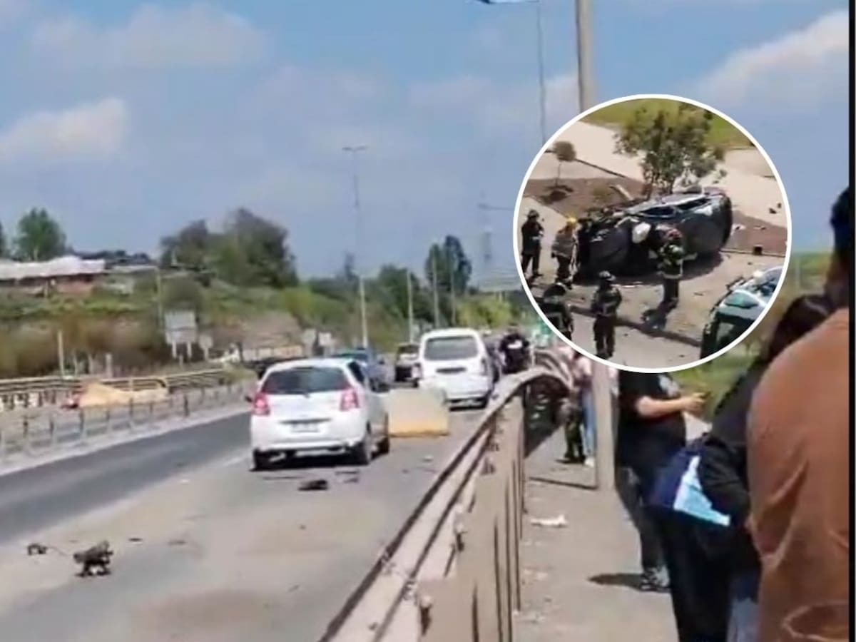 Tragedia en Buin: conductor muere tras volcar y caer con su vehículo a la ribera del río Maipo