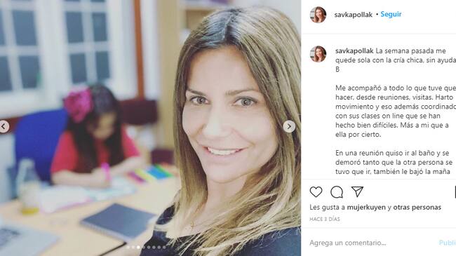 Savka Pollak | Captura Instagram