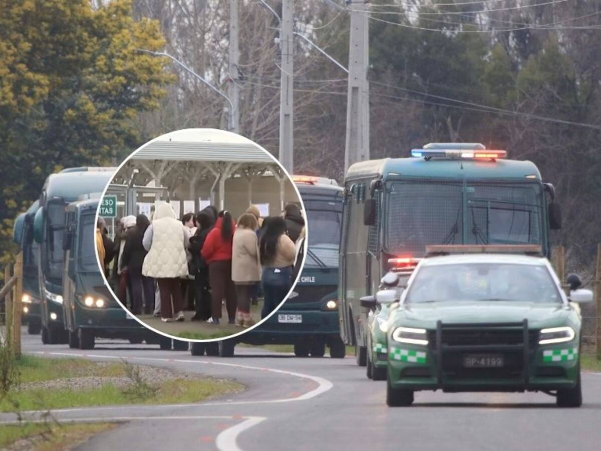 Madre de reo llegó furiosa a la cárcel de Talca, pero esta información la hizo cambiar de opinión: “Quedé más...”