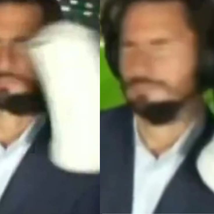 Periodista de TV recibió feroz golpe durante transmisión del Mundial 2026: atentos a la reacción
