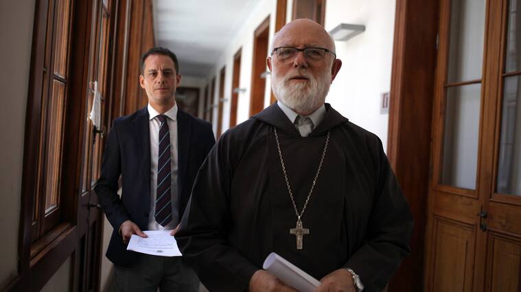 27 de Diciembre 2019/ SANTIAGO
Monseñor Celestino Aós, ofrecio una conferencia de prensa para referirse a su nombramiento como nuevo Arzobispado de Santiago.
FOTO:AILEN DIAZ/AGENCIAUNO