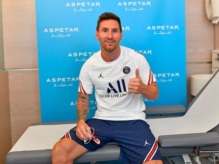 Messi en el PSG.
