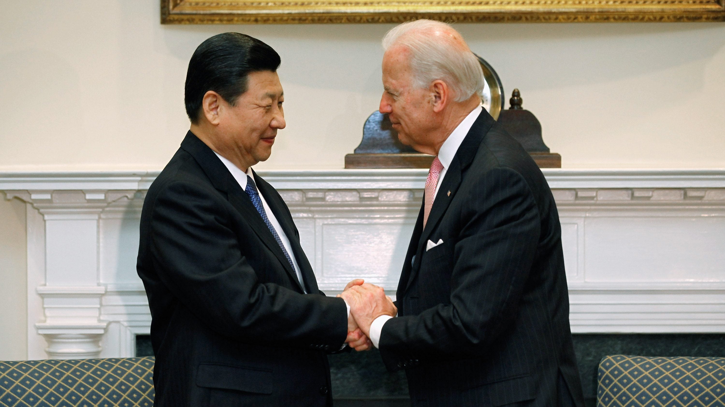 Xi Jinping y Joe Biden