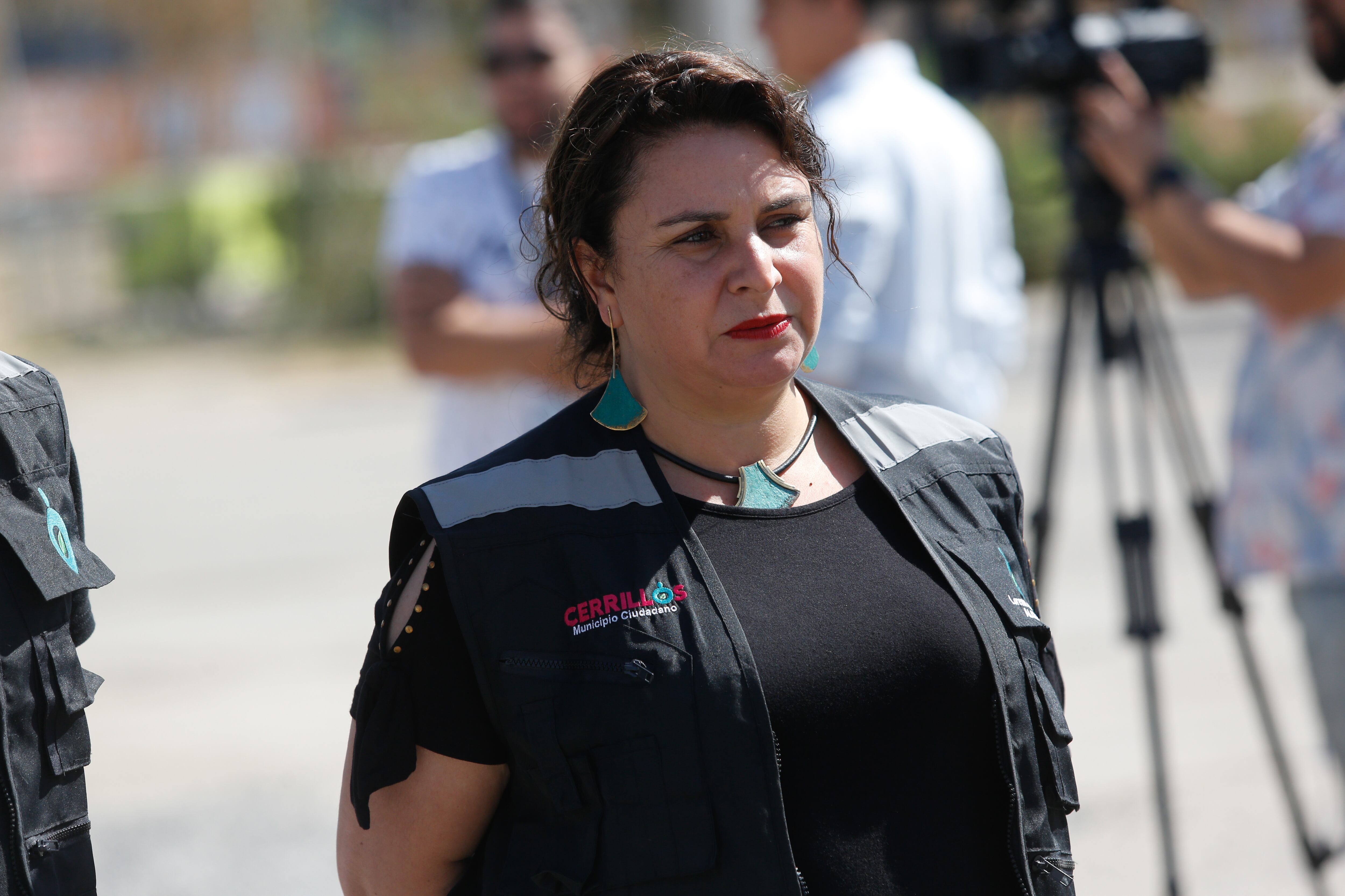 Agencia UNO | La alcaldesa de Cerrillos, Lorena Facuse