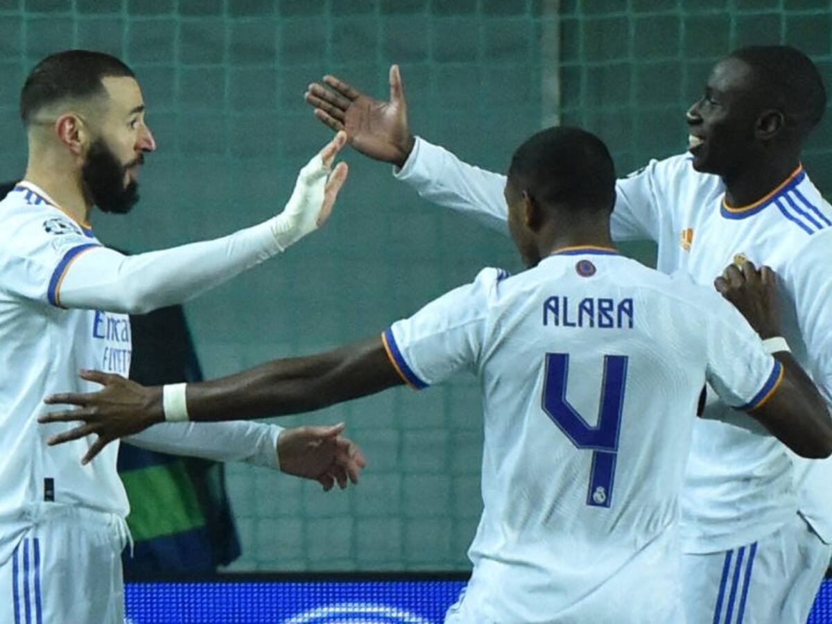 Real Madrid venció con comodidad al FC Sheriff y ayudó a clasificar al Inter a los 8vos de final de la Champions